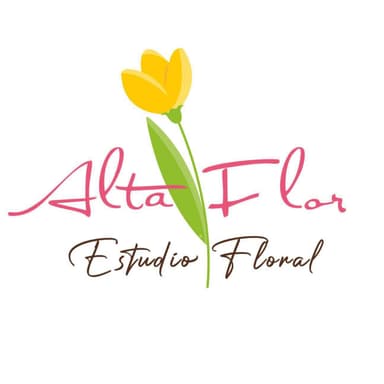 Logo de Florería Alta flor