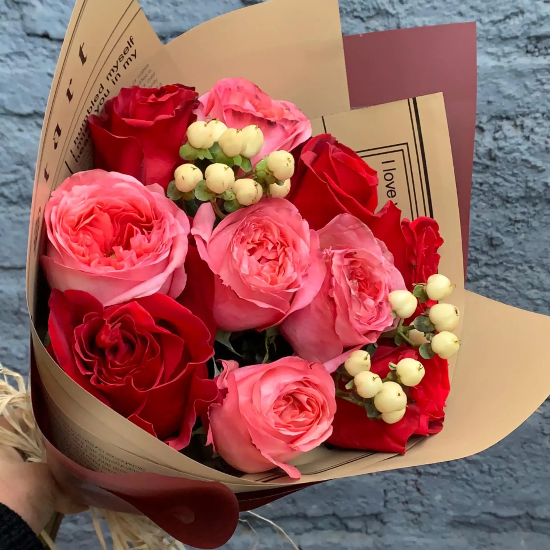 Ramo de 10 rosas