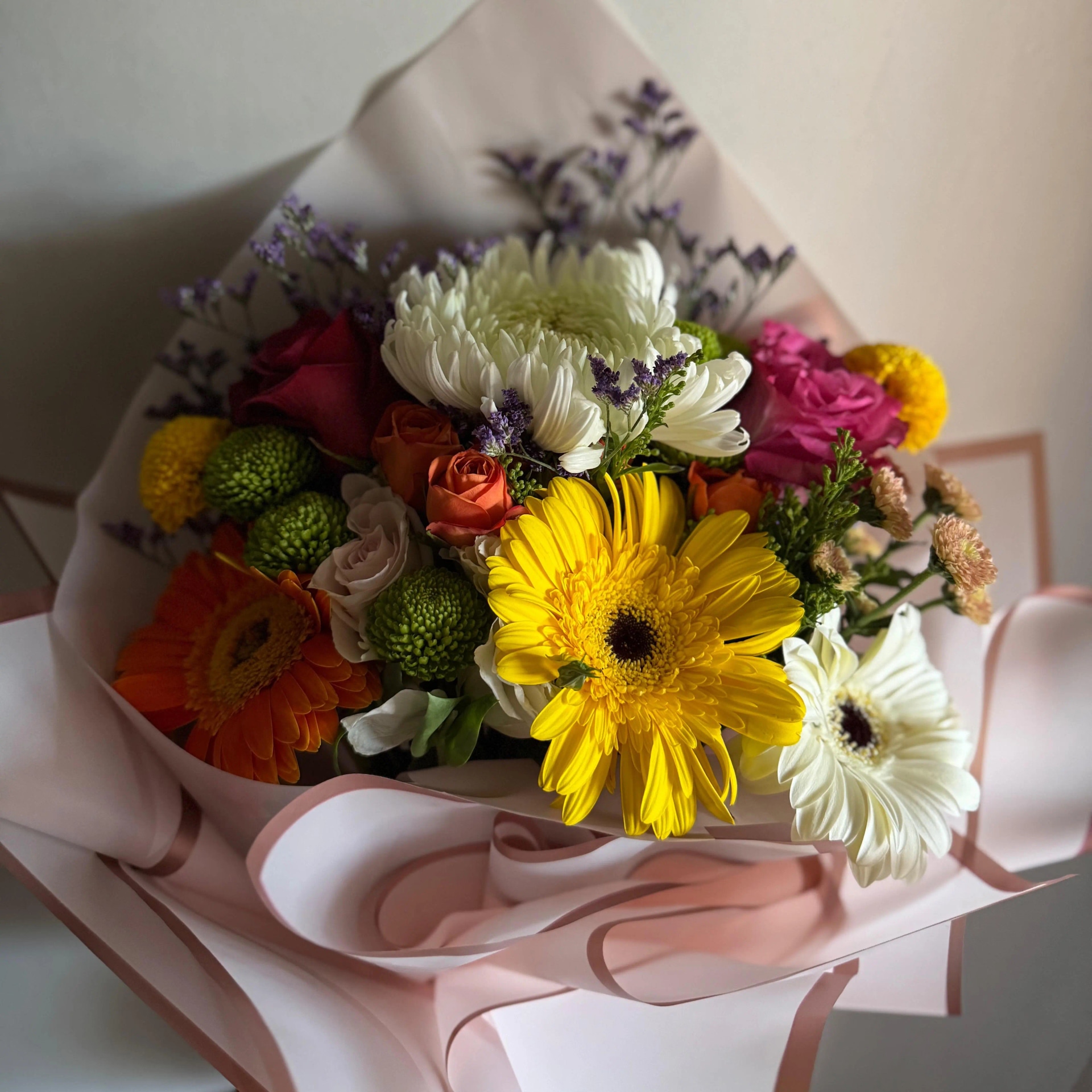 Ramo mix de flores de estación