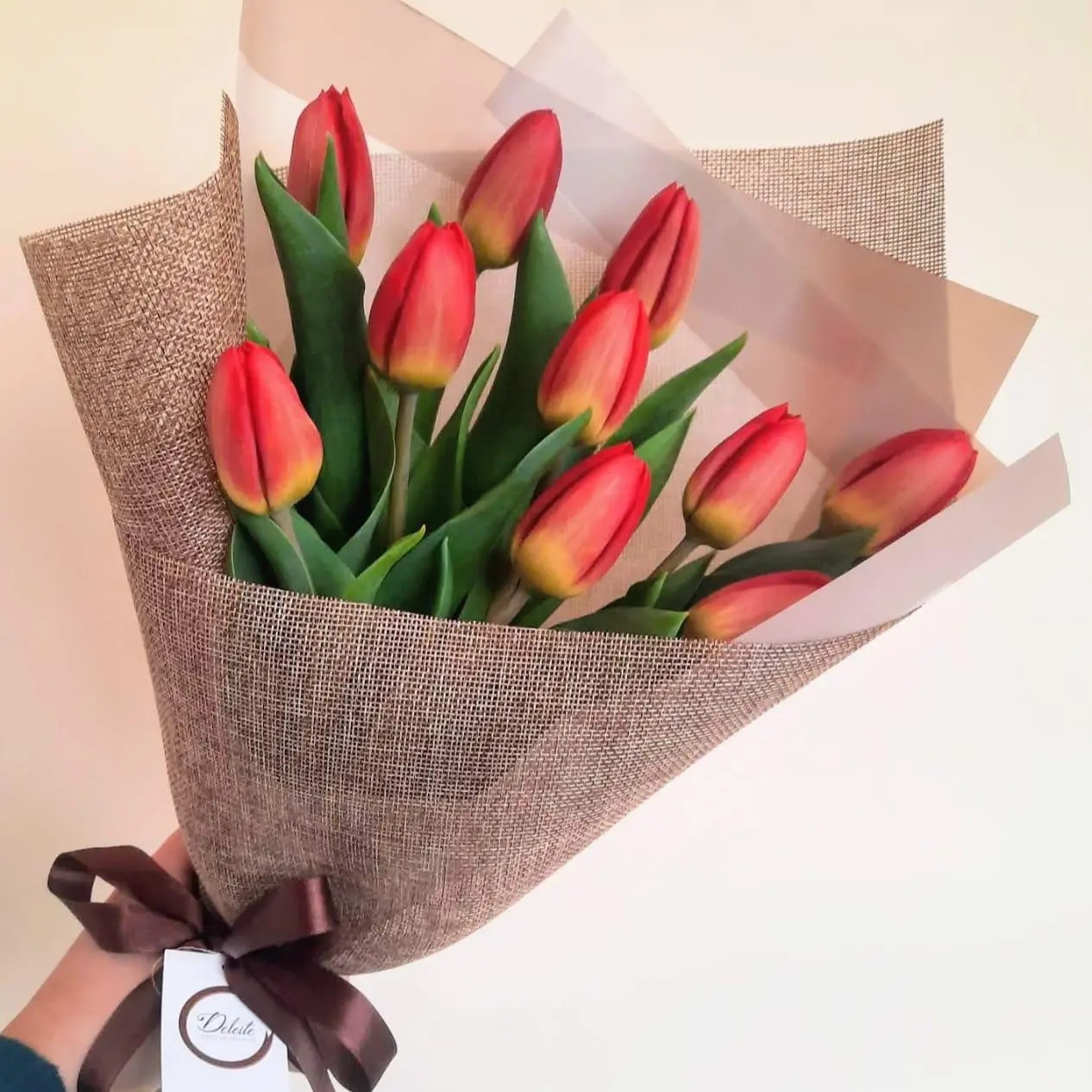 Ramo Orange - Ramo de 10 tulipanes