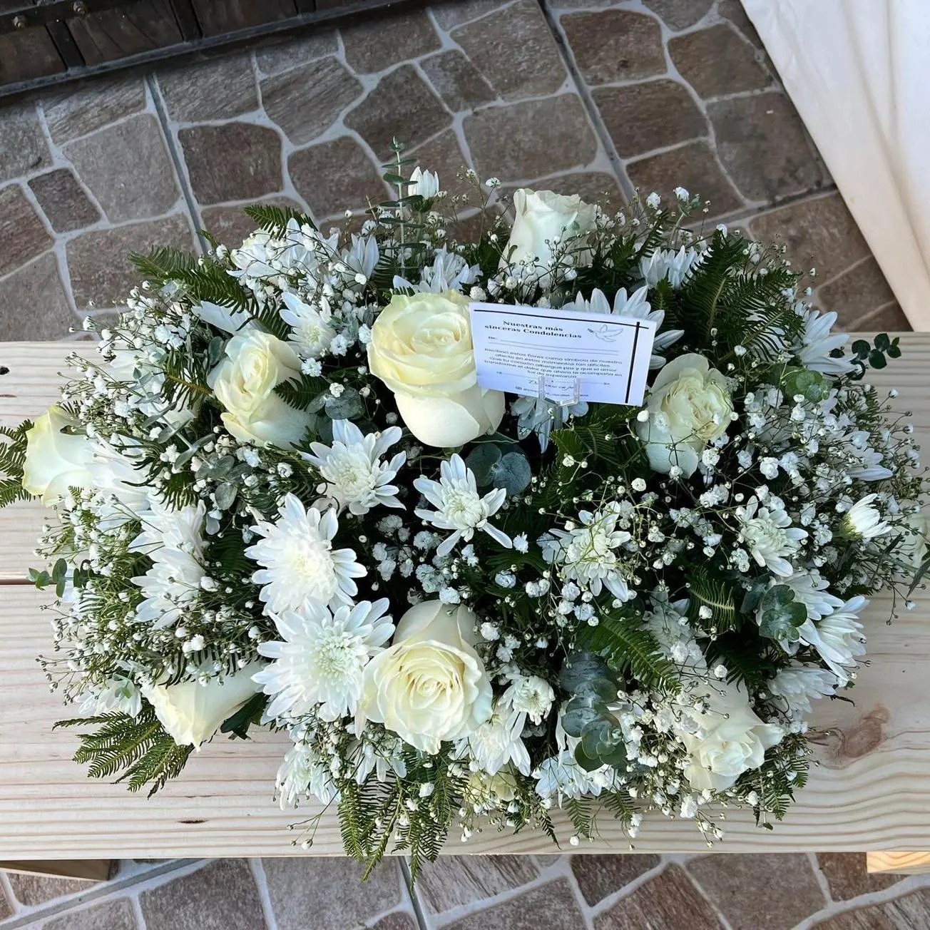 Cojin Funebre Surtido Para Condolencias.