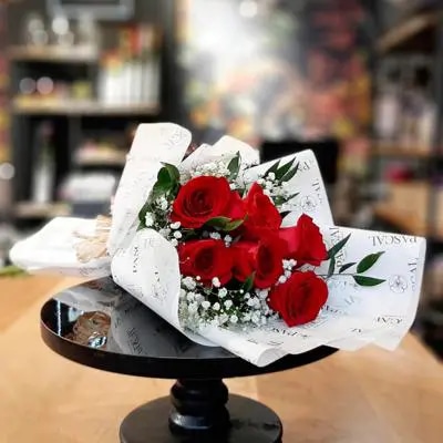 Ramo 6 Rosas Rojas