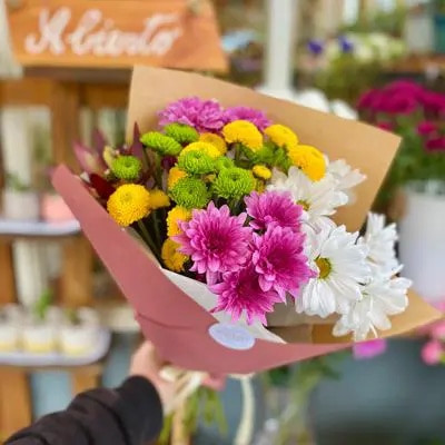 Bouquet Crisantemos