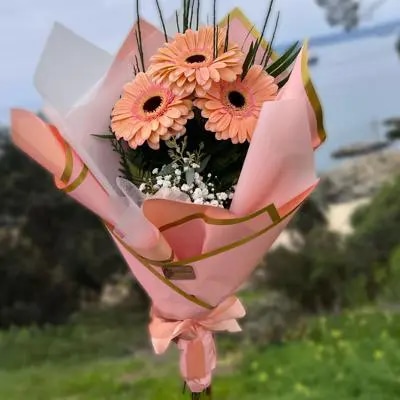 Bouquet tres Gerberas