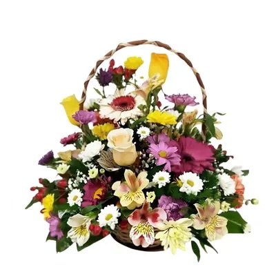 Cesta de Flores Primaverales - Elige cantidad de Varas